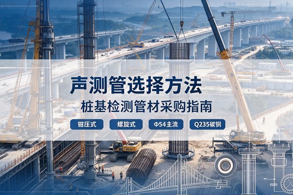 武穴声测管选型标准