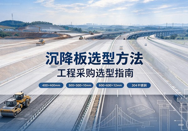 武穴沉降板选择方法