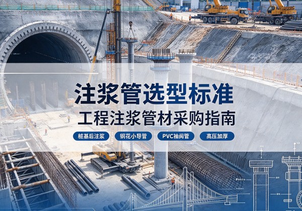 武穴注浆管选型标准